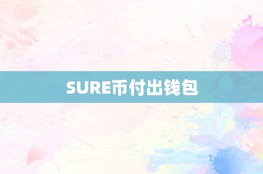 SURE币付出钱包