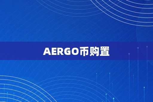 AERGO币购置