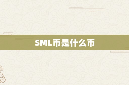 SML币是什么币