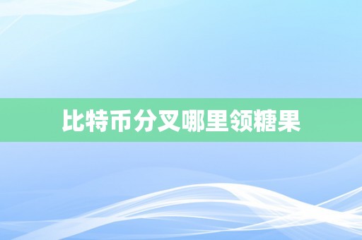 比特币分叉哪里领糖果