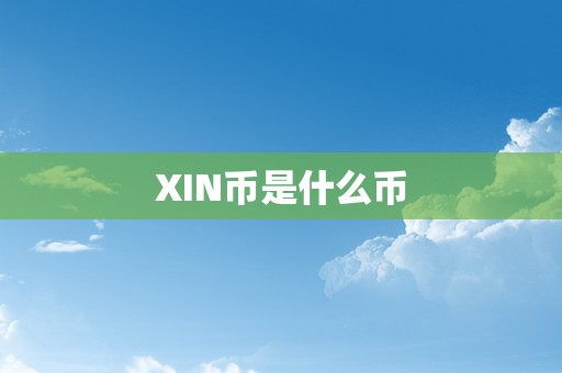 XIN币是什么币