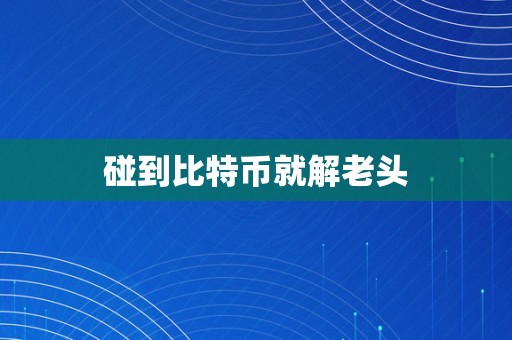 碰到比特币就解老头