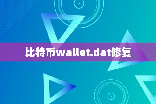 比特币wallet.dat修复