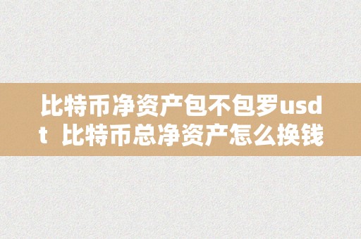 比特币净资产包不包罗usdt  比特币总净资产怎么换钱