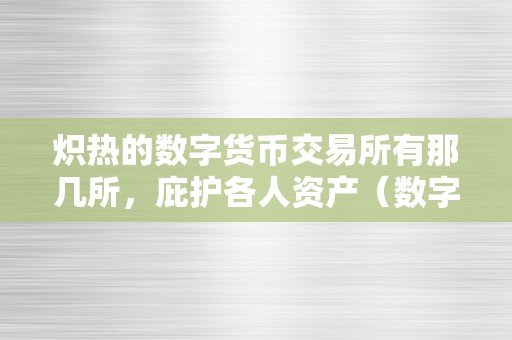 炽热的数字货币交易所有那几所，庇护各人资产（数字货币交易所有哪些有名气的?）（有名气的数字货币交易所有哪些）