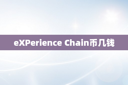 eXPerience Chain币几钱