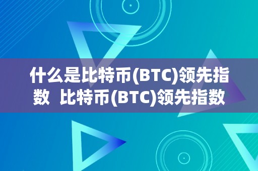 什么是比特币(BTC)领先指数  比特币(BTC)领先指数及比特币是什么？